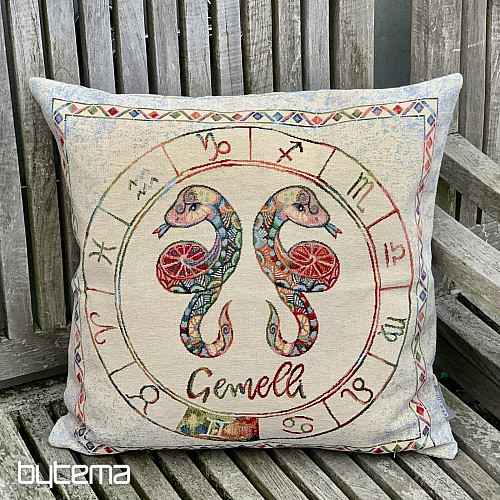 Tapestry pillow-case ZODIAC Gemini/Gemelli
