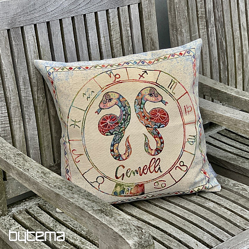 Tapestry pillow-case ZODIAC Gemini/Gemelli
