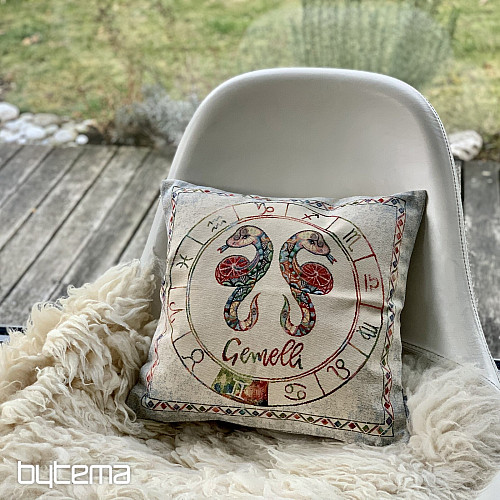 Tapestry pillow-case ZODIAC Gemini/Gemelli