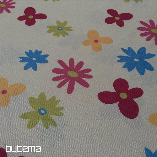 Decorative fabric TWINGO flowers
