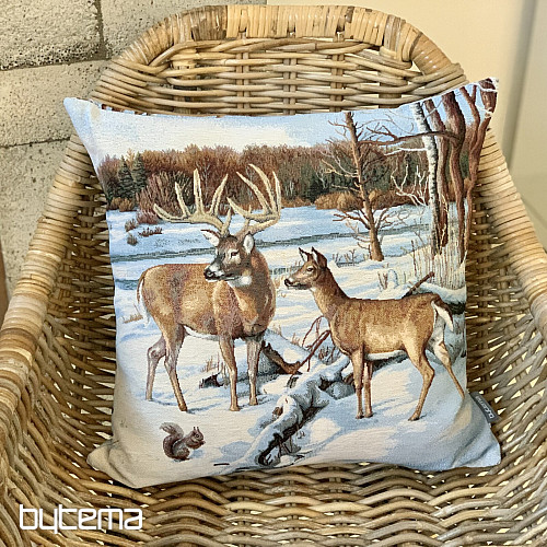 Christmas tapestry cover DEER