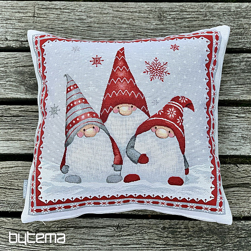 Christmas tapestry cover CHRISTMAS ELVES