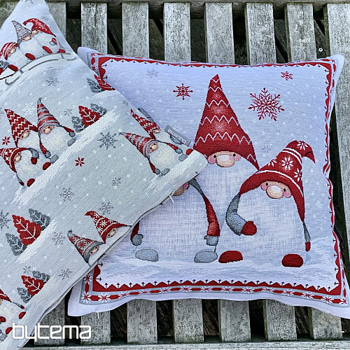 Christmas tapestry cover CHRISTMAS ELVES