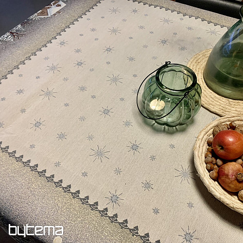 Tapestry tablecloth and scarf WINTER JOY