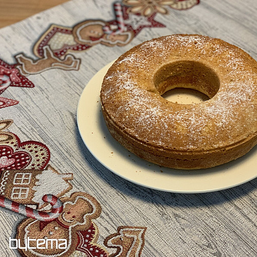 Tapestry tablecloth and scarf CHRISTMAS GINGERBREAD