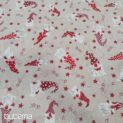 Christmas decorative fabric Dwarfs