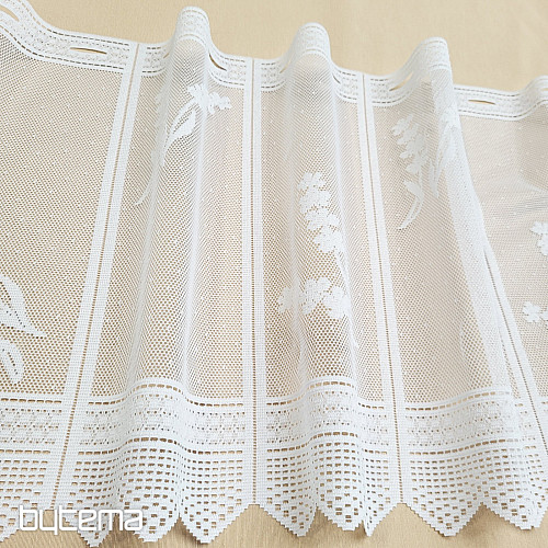 Modern jacquard curtain for stained glass LAVENDER A370601