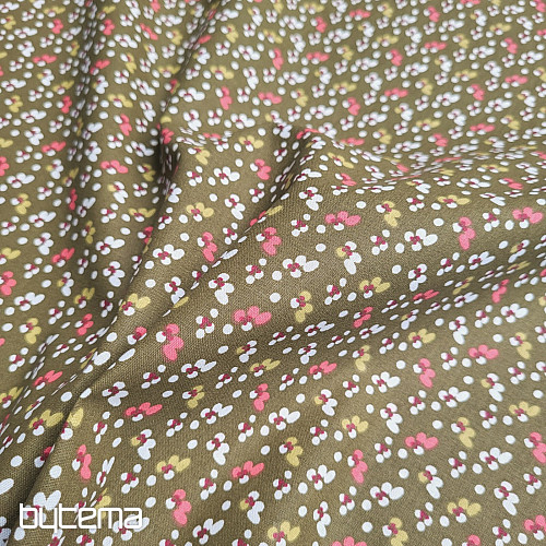Cotton fabric FIDA FLOWERS
