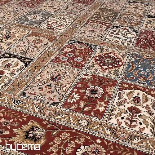Classic woolen carpet ORIENT old pink