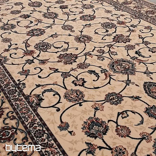 Classic woolen carpet ORIENT cream blue