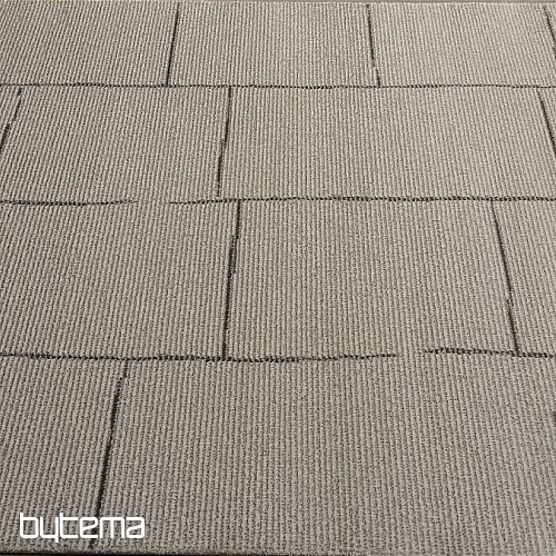 Design woolen carpet PEARL geo