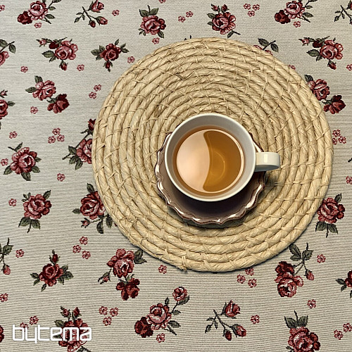 Tapestry tablecloth and scarf EDEN ROSES