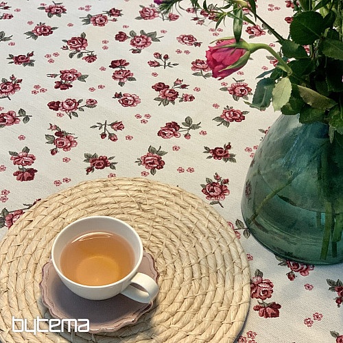 Tapestry tablecloth and scarf EDEN ROSES