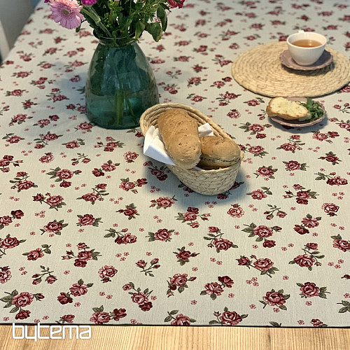 Tapestry tablecloth and scarf EDEN ROSES