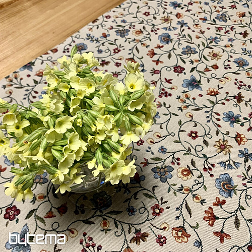 Tapestry tablecloth flowers JURKOVIČ - SMALL FLOWERS