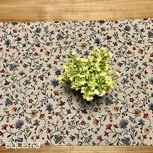 Tapestry tablecloth flowers JURKOVIČ - SMALL FLOWERS