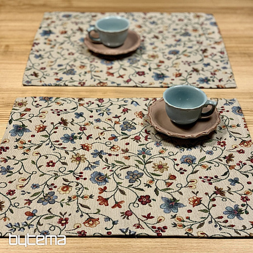 Tapestry tablecloth flowers JURKOVIČ - SMALL FLOWERS