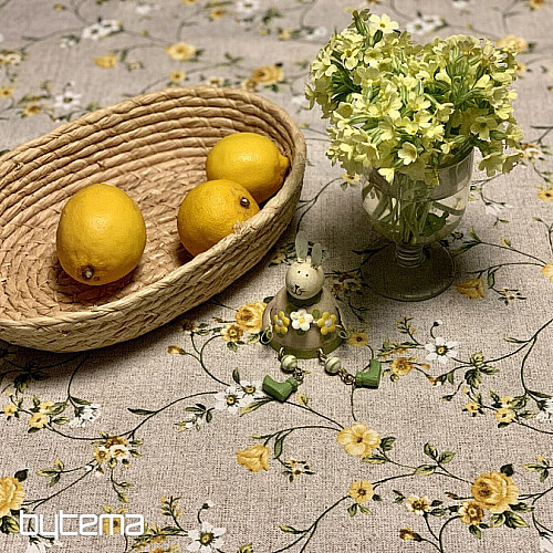 Tablecloth RAME YELLOW