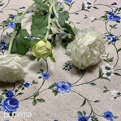 Table cloth RAME blue