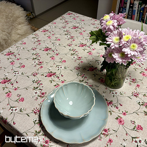 RAME tablecloth pink