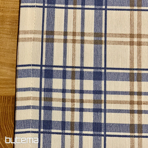 LAURA tablecloth - blue check