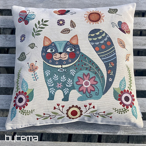 Tapestry cushion cover MERRY ANIMALS 1