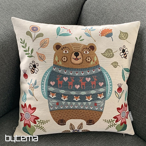 Tapestry cushion cover MERRY ANIMALS 2