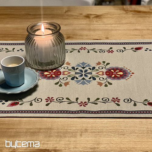 Tapestry tablecloth and scarf JURKOVIČ 1