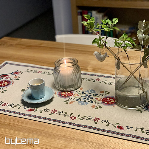 Tapestry tablecloth and scarf JURKOVIČ 1