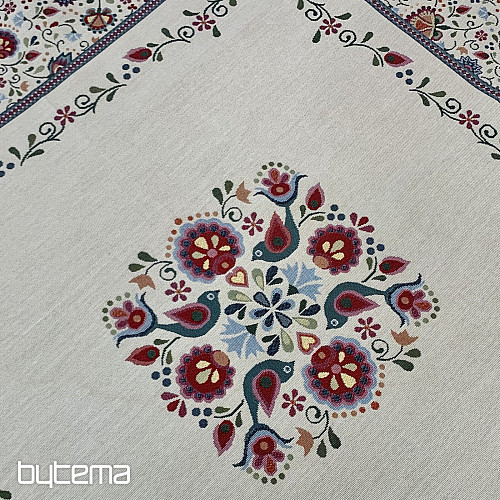 Tapestry tablecloth and scarf JURKOVIČ 1