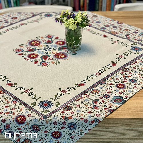 Tapestry tablecloth and scarf JURKOVIČ 1