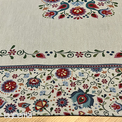 Tapestry tablecloth and scarf JURKOVIČ 1