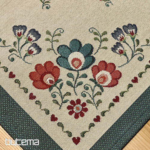 Tapestry tablecloth, FOLKLOR scarf