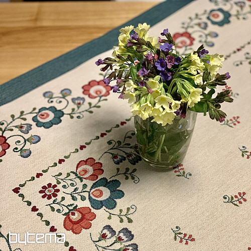 Tapestry tablecloth, FOLKLOR scarf