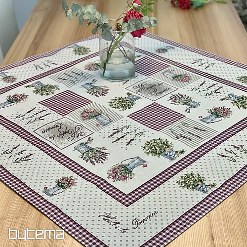 Tapestry tablecloth and scarf FLOWERS FROM PROVENCE