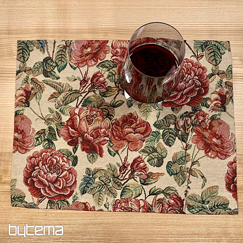 Tapestry tablecloth, Rosal scarf
