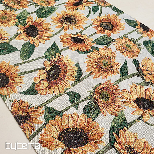 Tapestry tablecloth and SUNFLOWER scarf