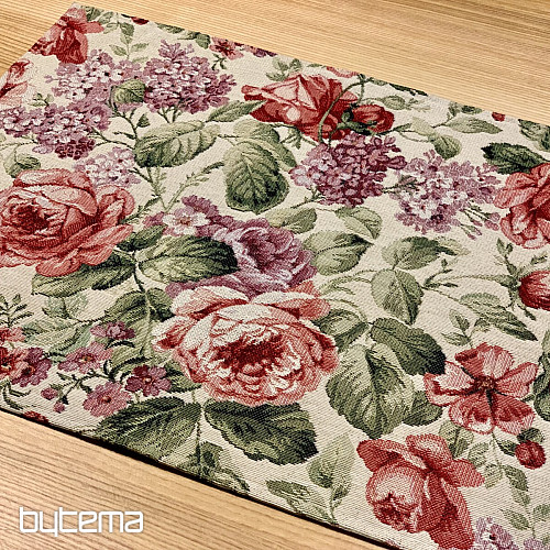 Tapestry tablecloth and scarf VIOLETA