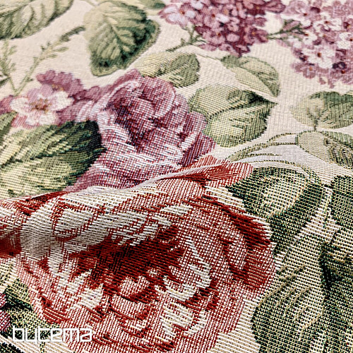 Tapestry tablecloth and scarf VIOLETA