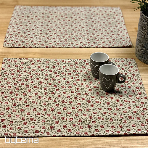 Tapestry tablecloth, shawl Vintage flowers