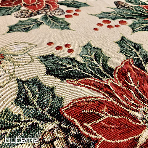 Tapestry tablecloth, scarf CHRISTMAS ROSE BARDI