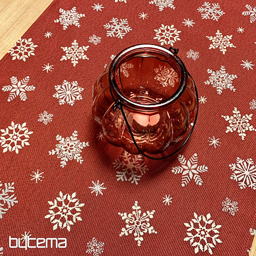 Tapestry tablecloth and scarf RED FLAG