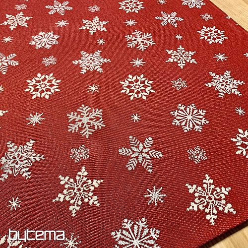 Tapestry tablecloth and scarf RED FLAG