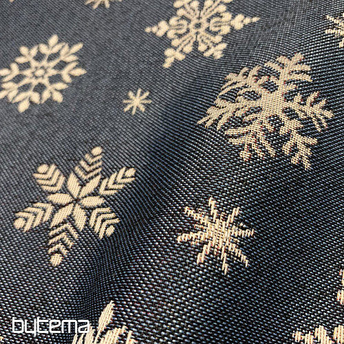 Gobelin tablecloth, scarf Blue flake