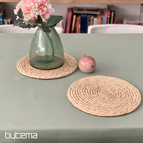 TEFLON tablecloth ELBA green