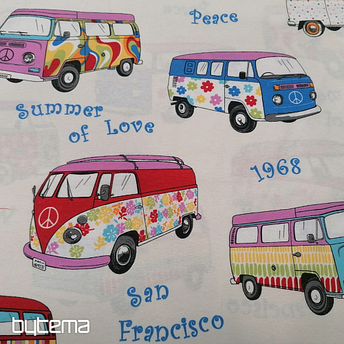 Decorative fabric HIPPIES