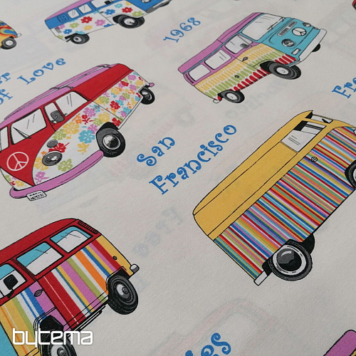 Decorative fabric HIPPIES