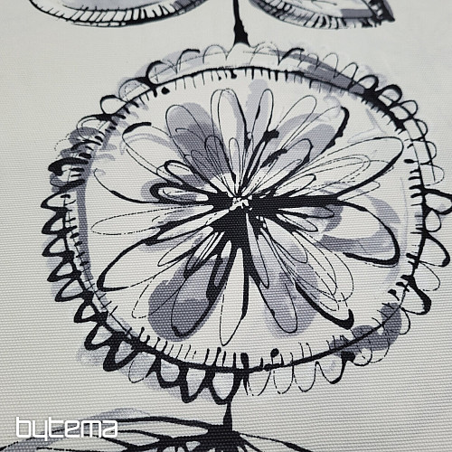 Decorative fabric FLORIDA large flower