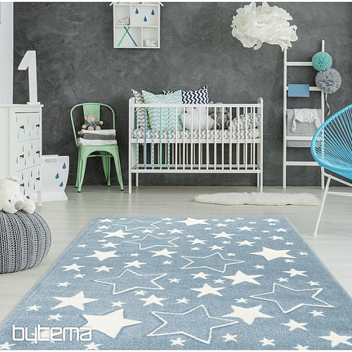 Children&#39;s rug AMIGO 329 STARS - BLUE
