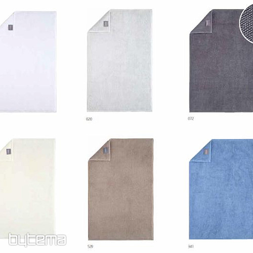 BOSTON cotton bath mats dark grey 072